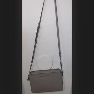 Michael Kors Jet Set Cement Crossbody